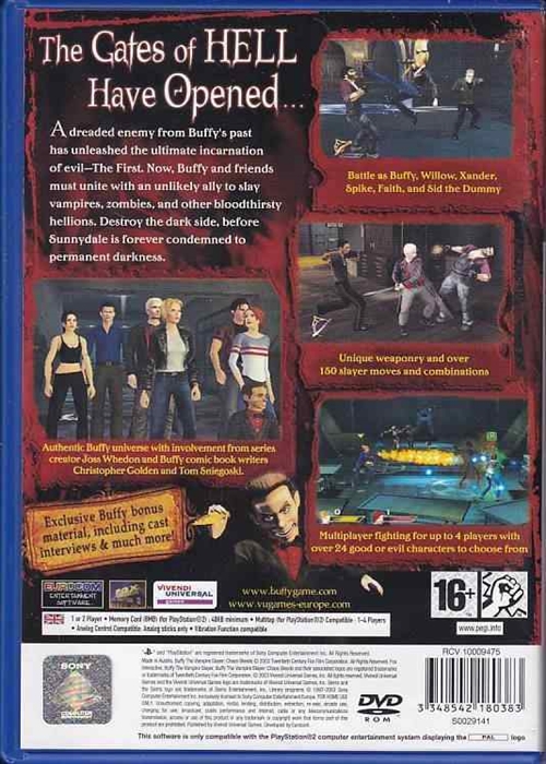 Buffy the Vampire Slayer Chaos Bleeds - PS2 (B Grade) (Genbrug)